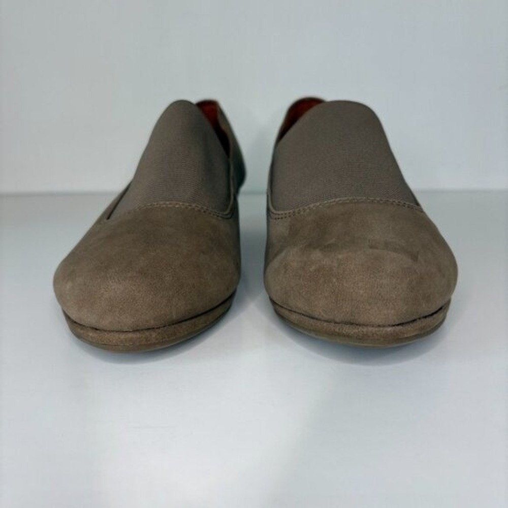 Gentle Souls by Kenneth Cole Women Nova Demi-Wedge Work Shoe Size 8 Brown Office - Picture 2 of 9